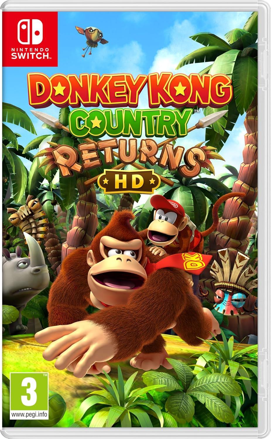 NINTENDO GAME NINTENDO SWITCH DONKEY KONG COUNTRY RETURNS HD